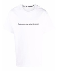 F.A.M.T. To Be Seen But Not Understood Print T Shirt