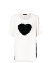Rossella Jardini Tulle Heart T Shirt
