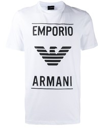 Emporio Armani Vector Stencil T Shirt