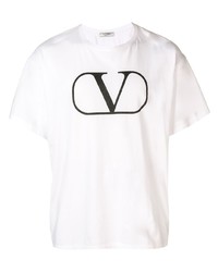 Valentino Vlogo Print T Shirt