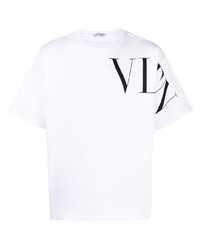 Valentino Vltn Print Cotton T Shirt