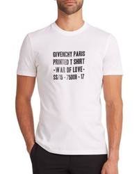 Givenchy War Of Love Printed T Shirt
