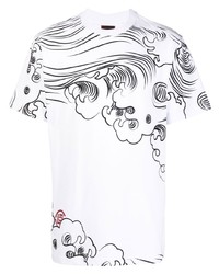 Clot Wave Print Short Sleeve T Shirt