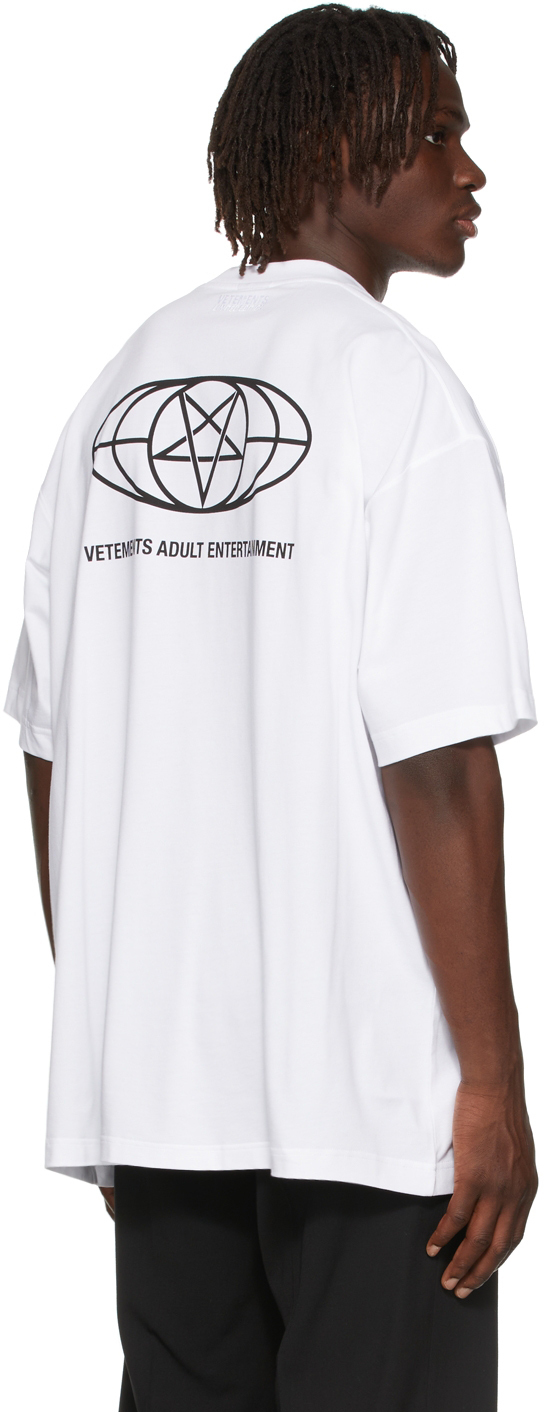 Ssense Donna Abbigliamento Top e t-shirt T-shirt T-shirt a maniche corte White Varsity T-Shirt 