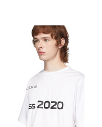 Xander Zhou White And Black 2020 T Shirt