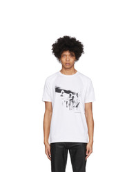 Eastwood Danso White And Black Graphic Print T Shirt