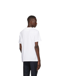 Valentino White And Black Vltn T Shirt
