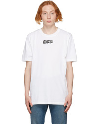 Off-White White Arrows Font T Shirt