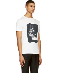 Marc by Marc Jacobs White Black The End Print T Shirt