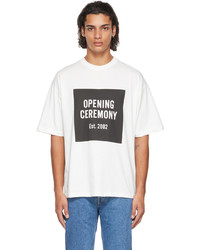 Opening Ceremony White Box Logo T Shirt