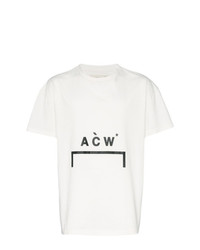 A-Cold-Wall* White Bracket Ed Cotton Tshirt