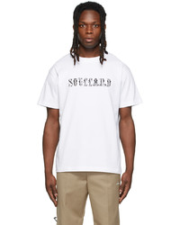 Soulland White Circus Logo T Shirt