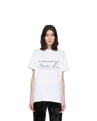 Martine Rose White Classic T Shirt