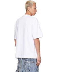Balenciaga White Copyright Logo T Shirt