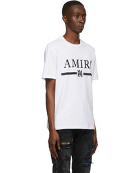 Amiri White Cotton T Shirt