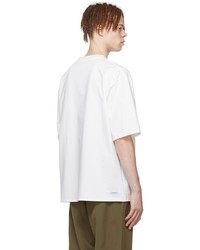 Sophnet. White Cotton T Shirt