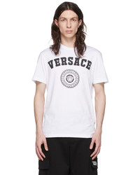 Versace White Cotton T Shirt