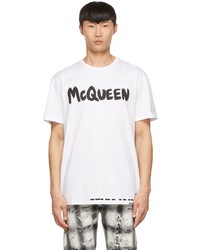 Alexander McQueen White Cotton T Shirt