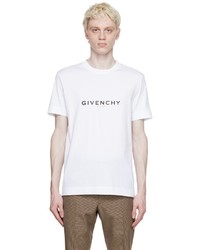 Givenchy White Cotton T Shirt