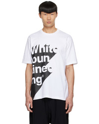 White Mountaineering White Cotton T Shirt