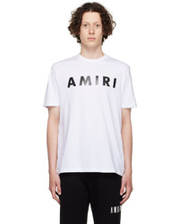 Amiri White Cotton T Shirt