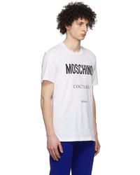 Moschino White Couture T Shirt