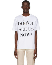 Botter White Do You See Us Now T Shirt