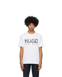 Hugo White Dolive203 T Shirt