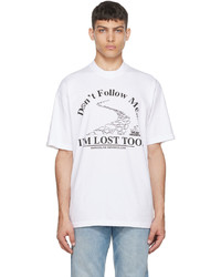 Online Ceramics White Dont Follow Me T Shirt