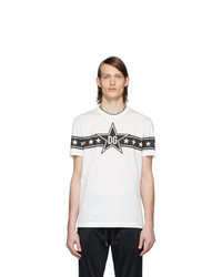 Dolce and Gabbana White Ds Millennials T Shirt