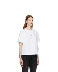 Acne Studios White Edie Stamp T Shirt