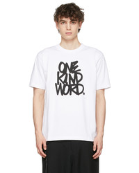 Sacai White Eric Haze One Kind Word T Shirt