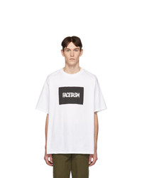 Vier White Facetasm Edition Box Logo T Shirt