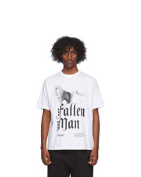 Undercover White Fallen Man T Shirt