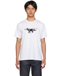 MAISON KITSUNÉ White Fox T Shirt