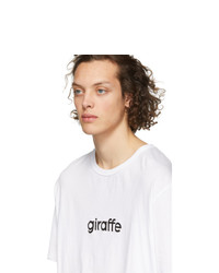 Nonnative White Giraffe T Shirt