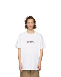 Nonnative White Giraffe T Shirt