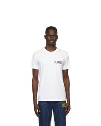 Helmut Lang White Glowcore Standard T Shirt