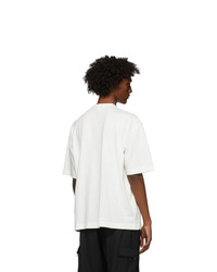 Y-3 White Graphic T Shirt