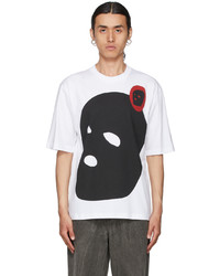 Youths in Balaclava White Graphic T Shirt