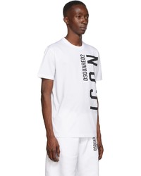 DSQUARED2 White Icon Cool T Shirt