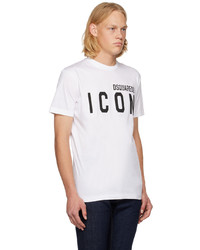DSQUARED2 White Icon T Shirt