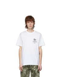 Stussy White Jamaica World Tribe T Shirt