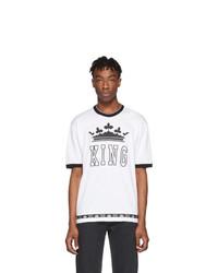 Dolce and Gabbana White King T Shirt