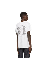 Helmut Lang White Late Hug T Shirt