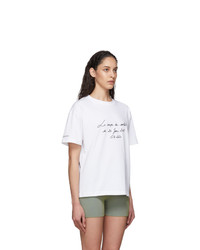 Jacquemus White Le T Shirt Coup De Soleil T Shirt