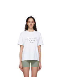 Jacquemus White Le T Shirt Coup De Soleil T Shirt