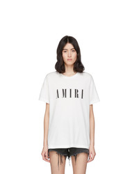 Amiri White Logo Core T Shirt