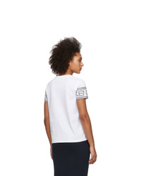 Kenzo White Logo Sport T Shirt