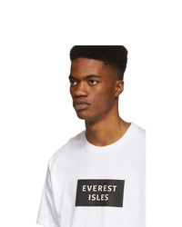 Everest Isles White Logo T Shirt